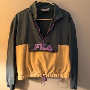 Fila Teal Knit Top